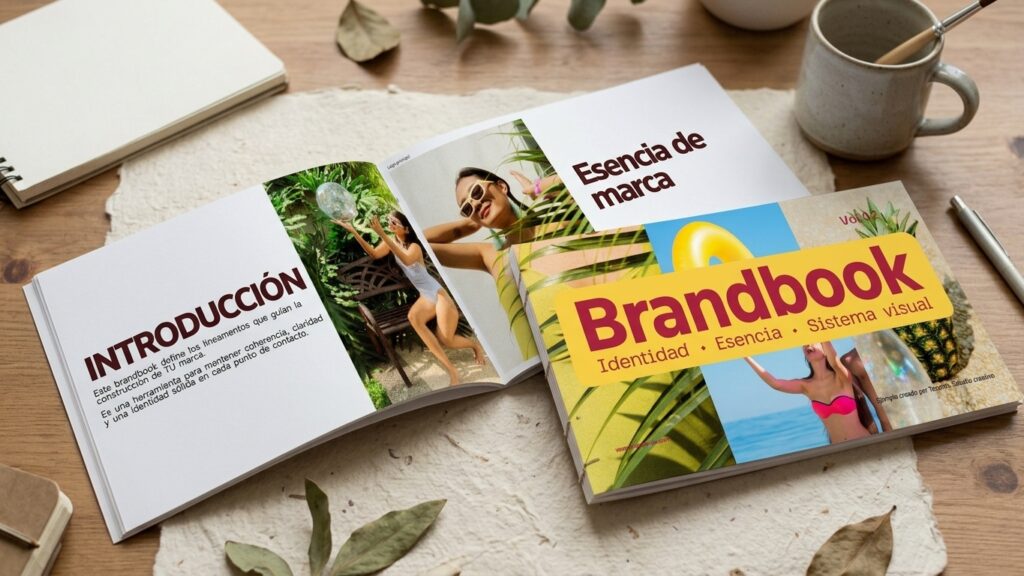 ejemplo de brandbook entregado por tezontle